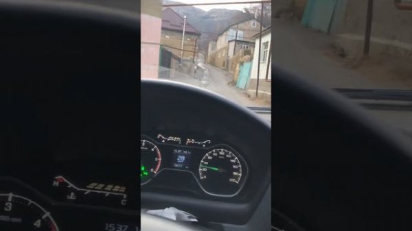 Дорога подъем в Тарки Агачаул