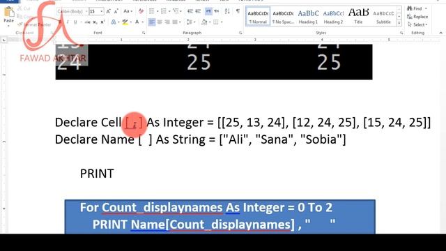 2d /Two dimensional Array explanation Cambridge O Levels Computer Science 2210 смотреть онлайн