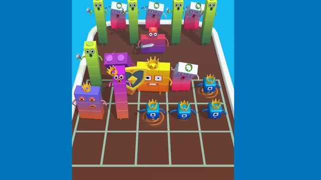A Fun NumberBlocks Merge Game! Number Cube level:31-45 смотреть онлайн