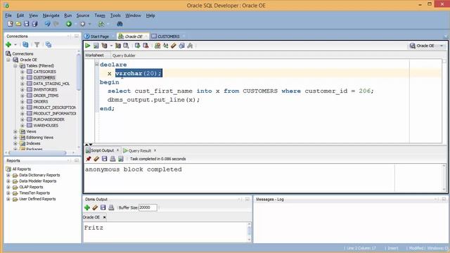 #9. Intro to Oracle PL/SQL ( Implicit Cursor ) مقدمة لاوراكل смотреть онлайн
