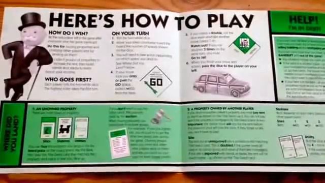 London Olympic Games 2012 Monopoly Edition Board Game RULES / SPEED GAME/ HOW TO PLAY & INSTRUCTION смотреть онлайн