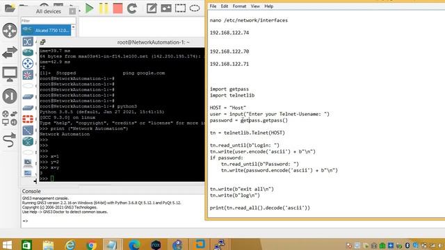 Network Automation in Nokia Router Using Python script смотреть онлайн