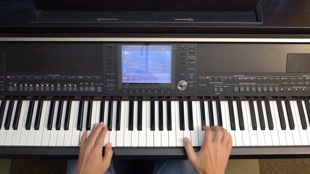 Blessed Be the Name - piano instrumental hymn with lyrics смотреть онлайн
