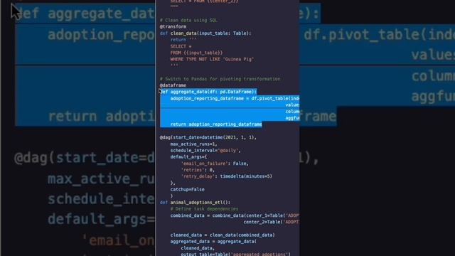 How to Transform SQL Datasets with Python & Pandas in Airflow! смотреть онлайн