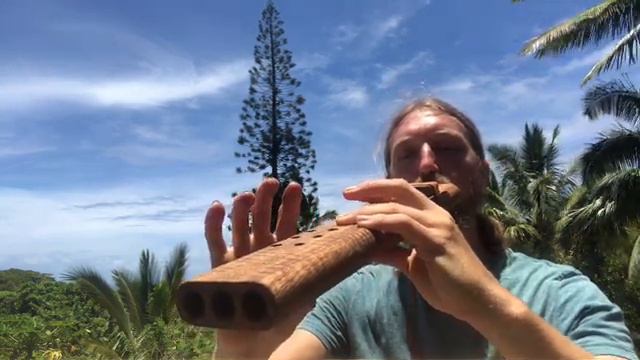 Elemental Flutes - Mango Triple Drone Flute Key of A смотреть онлайн