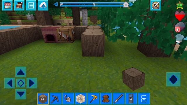 AdventureCraft: 3D Block Building & Survival Craft - QUEST 7 !!!! смотреть онлайн