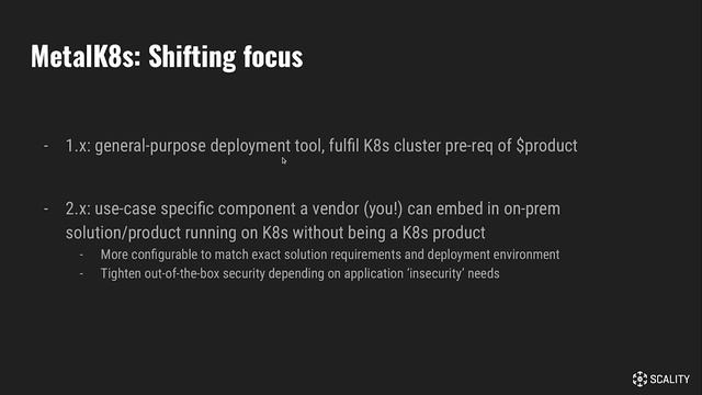 An Opinionated Kubernetes Distribution Optimized for Data Management (SDC 2019) смотреть онлайн