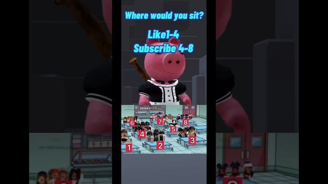 Where would you sit? #roblox ￼ смотреть онлайн