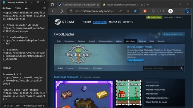 Descargar tModLoader y mods (sin steam xd) || Tutorial Definitivo смотреть онлайн