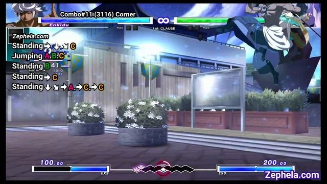UNICLR ENKIDU BASIC COMBOS - EASY TO READ INPUTS - UNDER NIGHT IN-BIRTH Exe:Late[cl-r] - ZEPHELA смотреть онлайн
