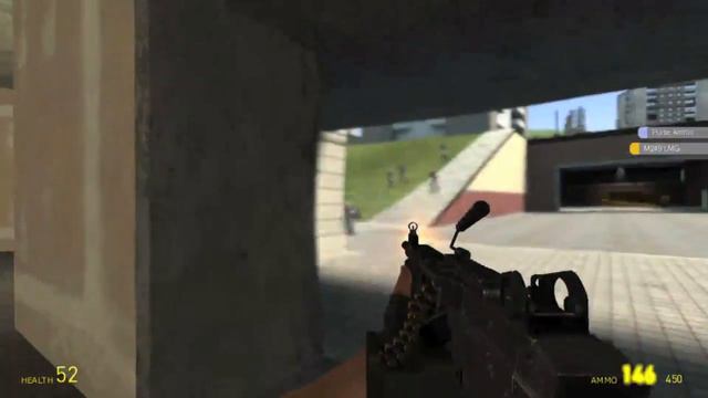 Gmod M9K weapons mod and Combine Deathmach! смотреть онлайн