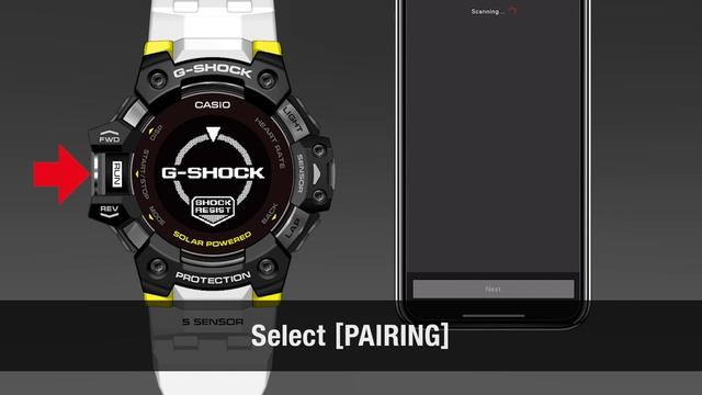 GBD-H1000 Tips Movie - How To Pair With Your Smartphone: CASIO G-SHOCK