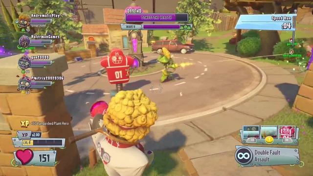 Plants vs Zombies Garden Warfare 2 - TENNIS STAR - ОБЗОР смотреть онлайн