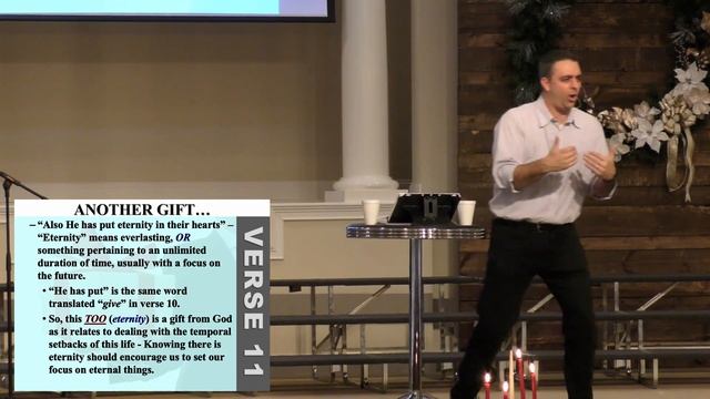 A God-Given Task | Ecclesiastes 3:9-15 | Week 11 смотреть онлайн