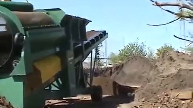 Барабанный грохот - приготовление грунтов смотреть онлайн