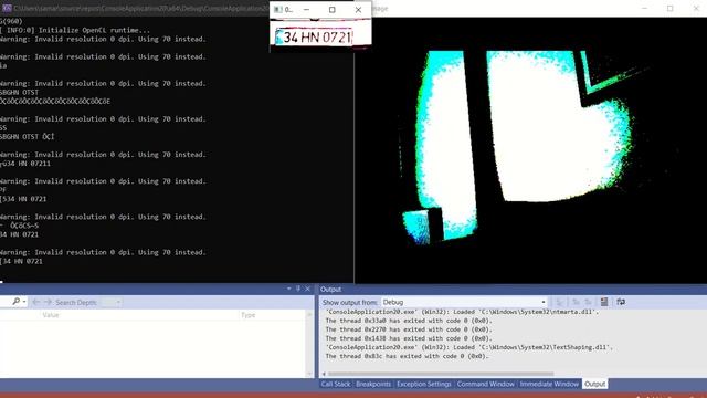 C++ Opencv plaka okuma ve kayıt etme. смотреть онлайн