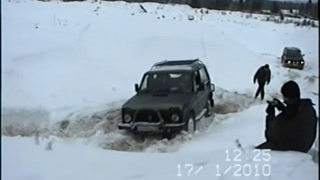 Внедорожники КПП Покатушки 17.01.2010 г. смотреть онлайн