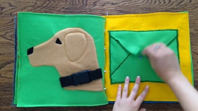 Selbstgenähtes Kinder-Lernbuch Quiet Book смотреть онлайн