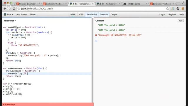 JavaScript: The Good Parts Chapter 5 Inheritance смотреть онлайн