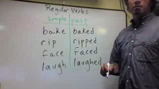 Урок 6.3. Pronunciation of Past Tense Regular Verbs смотреть онлайн