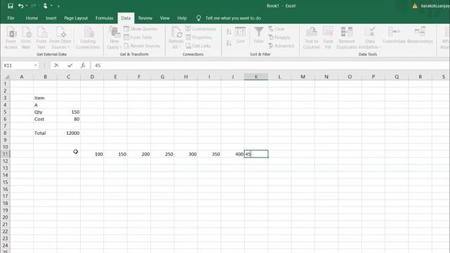 Advanced Excel - What If Analysis - Data Table goal seek and Scenario Manager смотреть онлайн