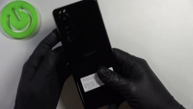 Чёрный SONY Xperia 5  III | Презентация цвета SONY Xperia 5 III