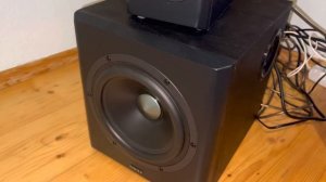 Edifier S351DB $300 2.1 System | 100% Volume Bass test (For HomePod 1. Gen Stereo Comparison)