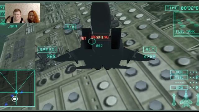 Прохождение ACE COMBAT X: Skies of deception (часть-3) смотреть онлайн