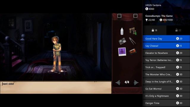 Goosebumps [Xbox One] Full Walkthrough - 100% Achievements смотреть онлайн