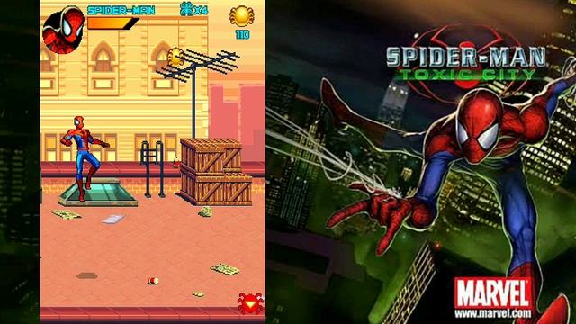 SPIDER-MAN Toxic City (Java Game) #3 Festa no Telhado - Electro смотреть онлайн