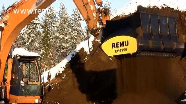REMU Screening Bucket - Topsoil смотреть онлайн