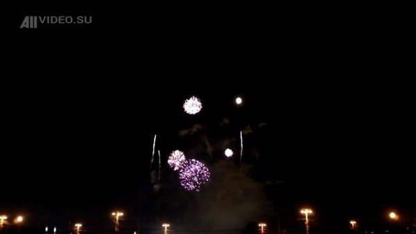 Праздничный салют. Присоединение Крыма к России. 21 марта 2014 года. AllVideo.su.