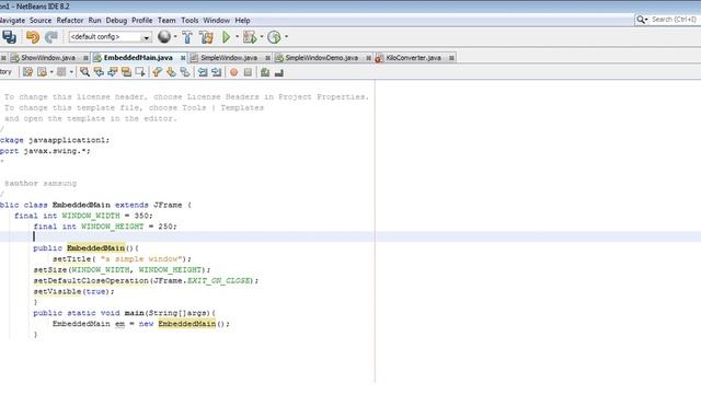 Creating Windows with Java- Création de fenêtres- إنشاء نافذة смотреть онлайн