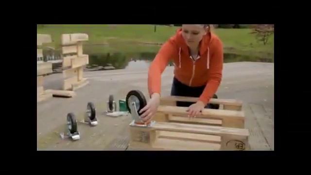Как сделать мебель для дачи из поддонов смотреть онлайн