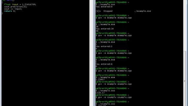 Formatting Output смотреть онлайн