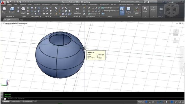 Union Diferencia e Interseccion en AutoCAD 2015 смотреть онлайн