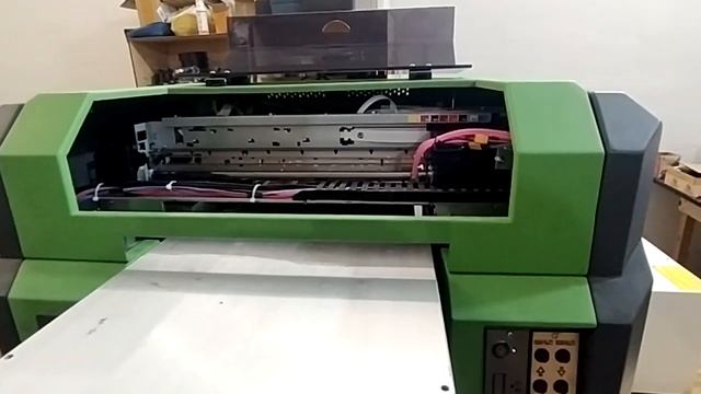 Планшетный уф принтер на базе Epson R1900 .Epson R1900 UV flatbed printer.DTG. смотреть онлайн