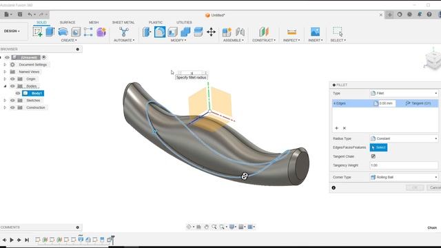Fusion 360 Tutorial #85 | 3D Model Advanced Design смотреть онлайн