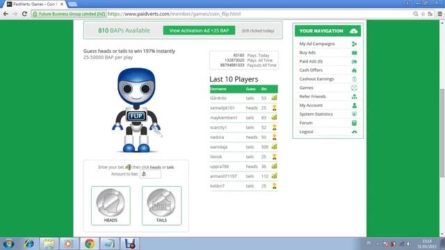 Trik&strategi games heads & tails paidverts смотреть онлайн