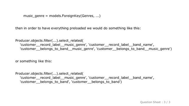 Django : Django select_related on chained foreign keys смотреть онлайн