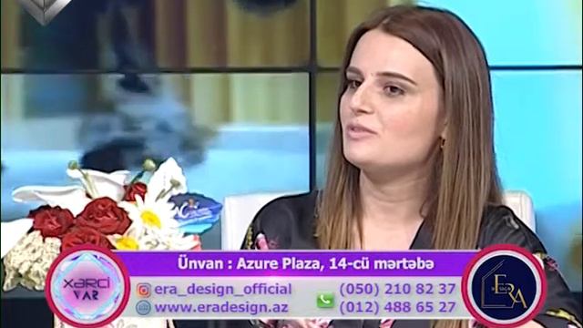 Xerci var- "Era Design" Dizayn şirkəti -Rəfael Abbasov, Şənay Abbasova (12.06.2018) смотреть онлайн