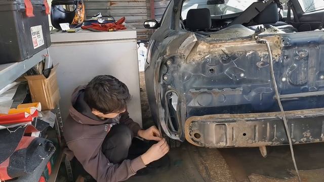 Задницата на нашата CELICA-SUPRA е почти готова! /Поне от към металната част/ - (Част 11) смотреть онлайн