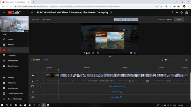 Edit Your YouTube Video After Upload | YouTube Video Editor 2019 Bangla смотреть онлайн