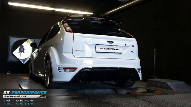 Reprogrammation moteur Ford Focus RS 2.5T 304hp @ 373hp (Stage 2) par BR-Performance смотреть онлайн