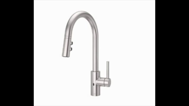 Pfister Stellen React Touch Free 1 Handle Electronic Pull Down Kitchen Faucet Review смотреть онлайн