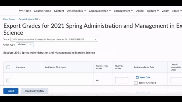 Submitting MIDTERM Grades from the CALCULATED Final Grade Column смотреть онлайн