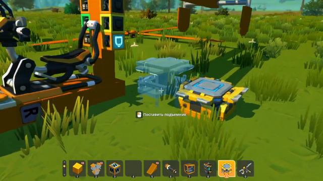 Scrap Mechanic, Helicopter, стабильность в полёте
