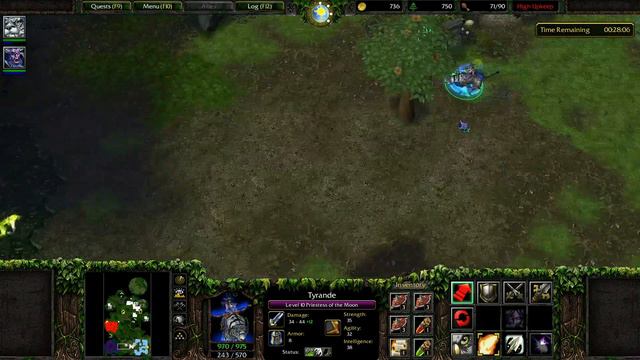 Warcraft III - Reign of Chaos - Graphic Mod - Hard Difficulty - Walkthrough Part 34 - No Commentary смотреть онлайн