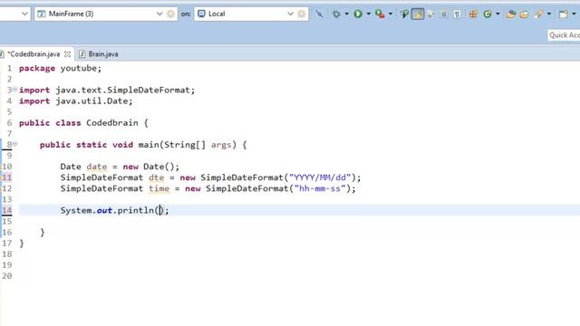 Java Programming 2017 Displaying Time and Date of System #33 смотреть онлайн