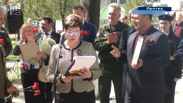 Открытие памятника Маргелову город Жуков смотреть онлайн